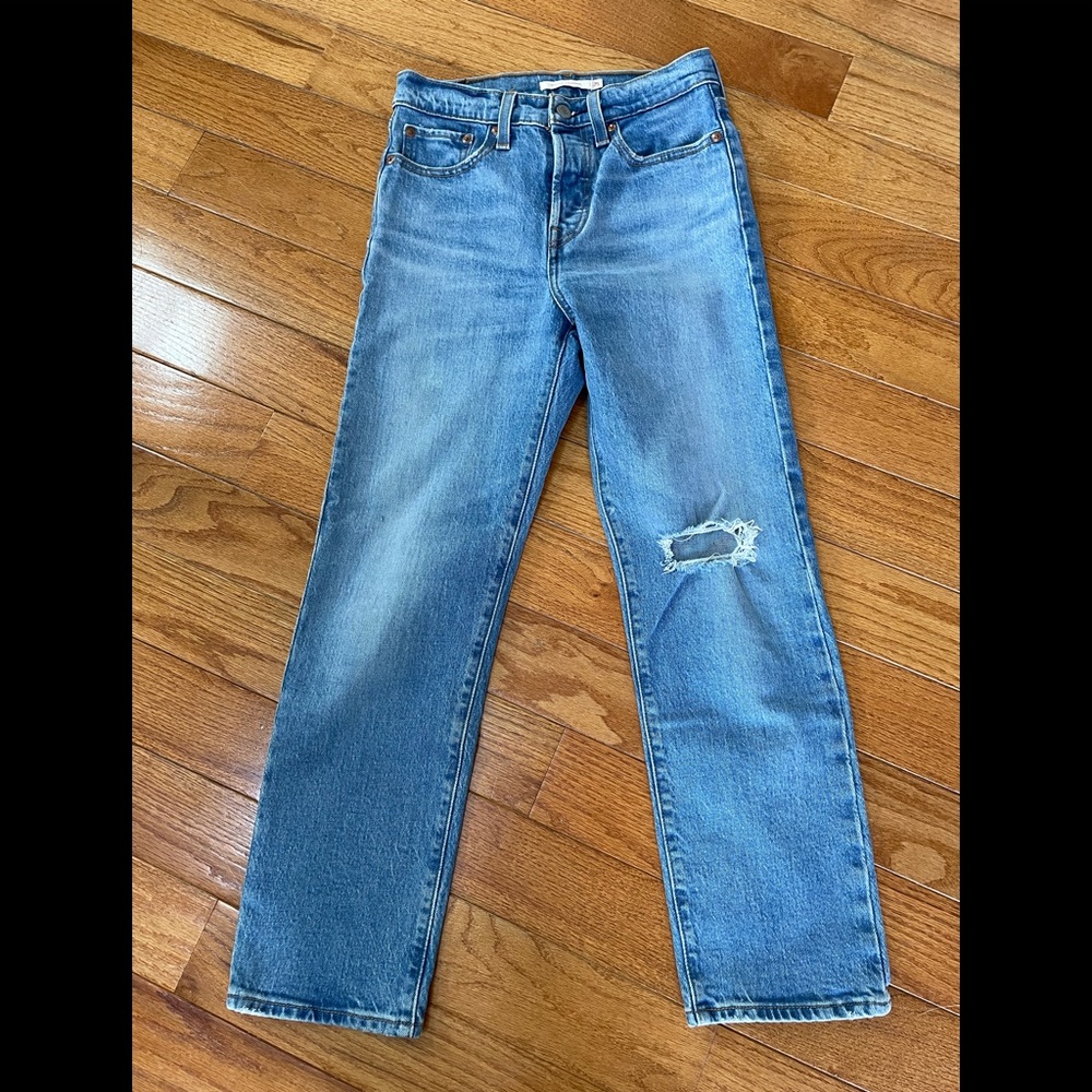 LEVI’S Premium Button Fly Wedgie Jeans Size 25